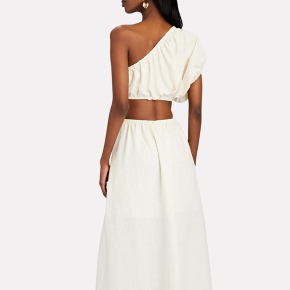 FARM RIO - One-Shoulder Cut-Out Maxi Dress - Picture 3 of 16